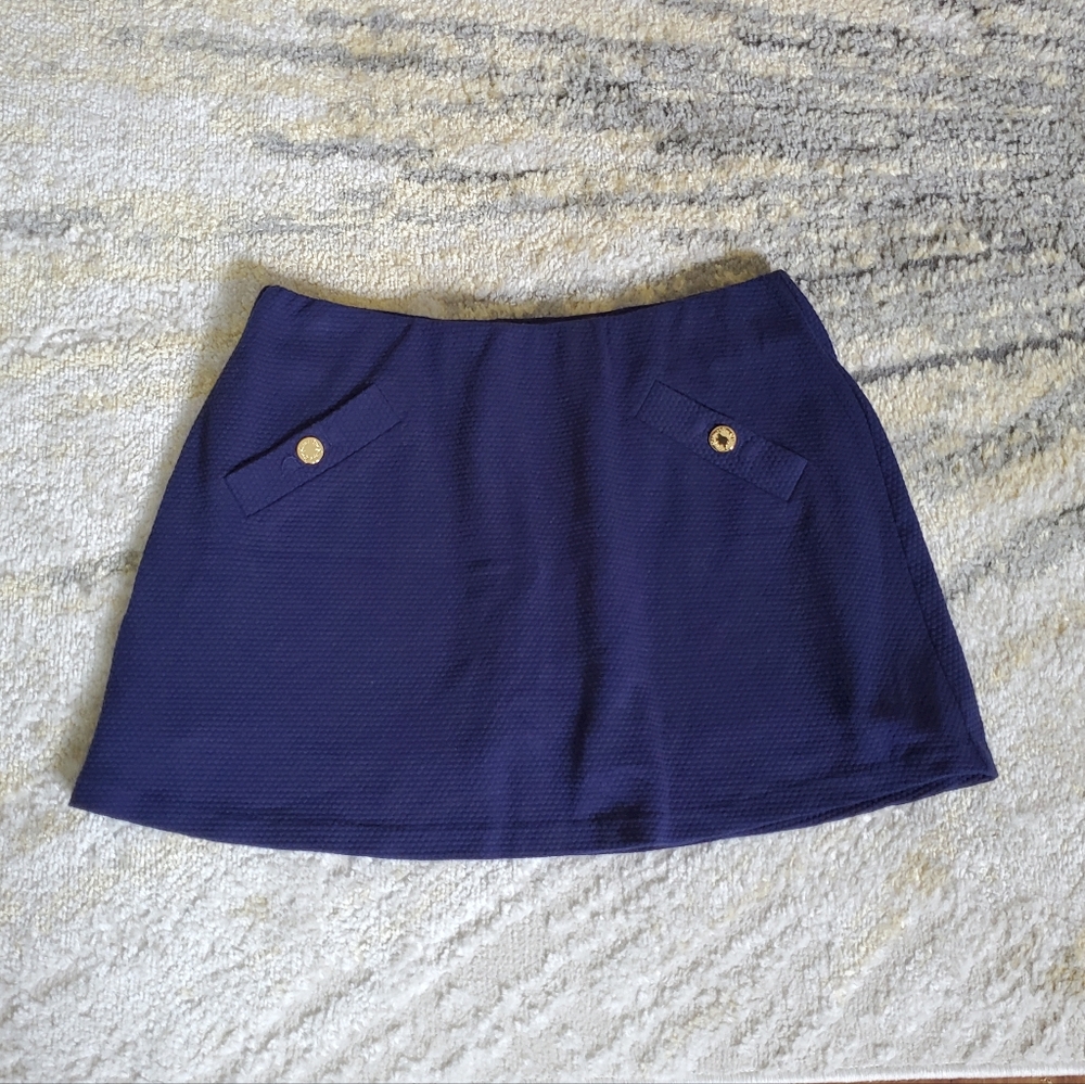 Lilly Pulitzer Navy Skort